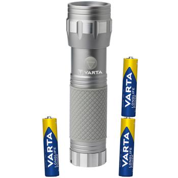 Preview: 2-er Set Varta LED UV Taschenlampe, 395-400 nm, inkl. 3x Batterien, Multi LED Technologie 14x UV-LEDs (UV A), Ultraviolettes Licht Preview: 2-er Set Varta LED UV Taschenlampe, 395-400 nm, inkl. 3x Batterien, Multi LED Technologie 14x UV-LEDs (UV A), Ultraviolettes Licht