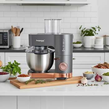 Robot da cucina premium: per creazioni versatili e cucina elegante, potente, robusto e durevole, per cuochi amatoriali esigenti