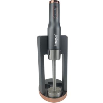 Preview: Premium 800W Stabmixer-Set, anthrazit-roségold: Schneebesen, Kartoffelstampfer & Pürierstab, Multifunktional für Hobbyköche & Profis