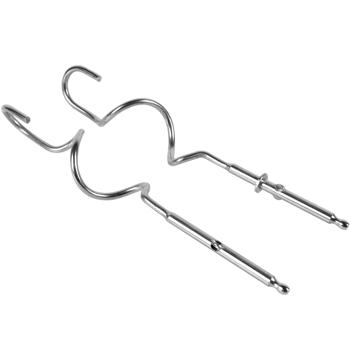 Preview: Premium Handmixer (400W): 5 Stufen + Pulse - für perfekten Teig, Sahne - Rühren & Kneten in edlem Design mit roségoldfarbenen Applikationen