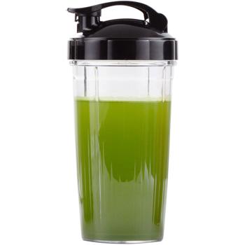 Preview: Efficace frullatore con bicchiere da asporto, 1000 W, nero: per frullati e shake a casa e in viaggio, per una sana alimentazione e per lo sport