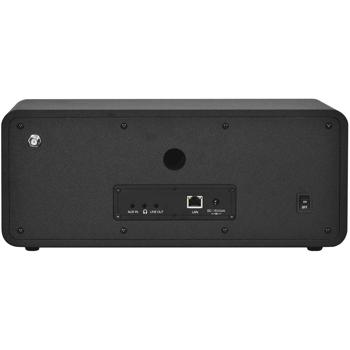 Preview: Retro stereo hybrid radio DAB+ & FM, matte black, Bluetooth, 2x 15 W, for digital and analog radio reception