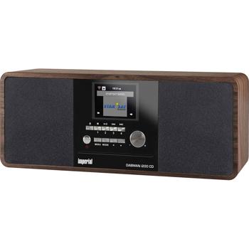 Preview: Stereo-Hybridradio DAB+ & UKW, mit CD-Player, in edler Holzoptik, Bluetooth 5.0, 2x 15 W, Für digitalen & analogen Radioempfang