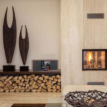 Preview: Stereo-Hybridradio DAB+ & UKW, mit CD-Player, in edler Holzoptik, Bluetooth 5.0, 2x 15 W, Für digitalen & analogen Radioempfang