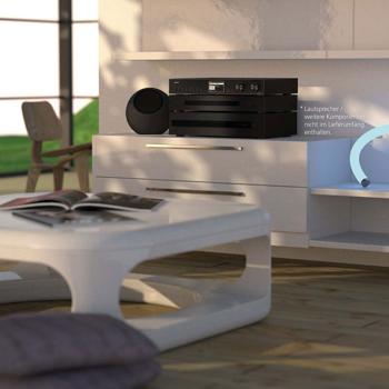 Preview: Multifunktionsradio mit DAB+, Internetradio & Bluetooth 5.1 – Digitalradio mit TFT-Farbdisplay & App-Steuerung, schwarz