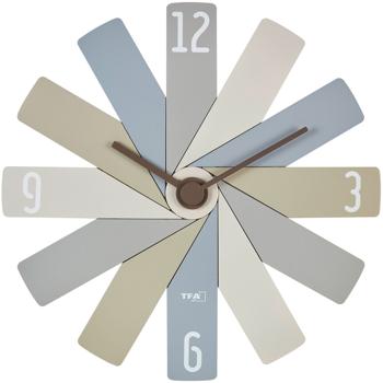 Preview: Orologio da parete di design OROLOGIO IN SCATOLA, dimensioni: Ø 40 cm, colorato: decorazione da parete moderna e accattivante, silenzioso e di alta qualità, per soggiorno e cucina