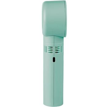 Preview: Hand & table fan, green, rechargeable battery: 3 levels, quiet & portable - The perfect mobile refreshment for at home & on the go