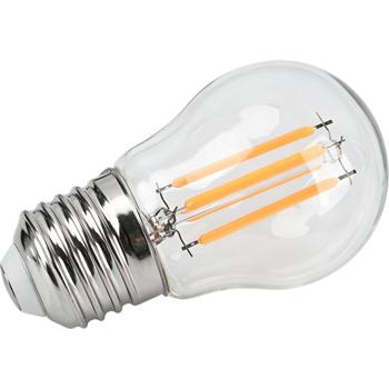 Preview: Lampadina LED a filamento G45 E27 4 W 400 lm bianco caldo 2500 K vintage lampadina retrò dimmerabile luce calda forma a globo Edison lampada a goccia