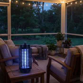 Effective UV mosquito & insect killer 1.2W: Chemical-free protection for home & office, for peaceful, insect-free nights and relaxed days! 