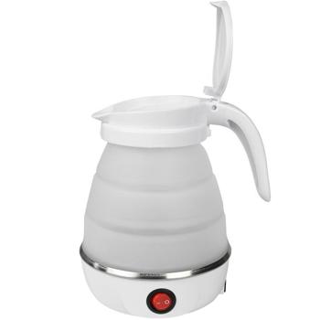 Preview: Bouilloire pliable - Protection surchauffe/marche à sec - Volume 600ml - Pour voyages, camping, maison - Puissance 600W