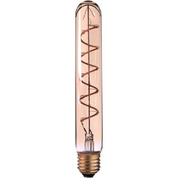 Preview: 2er-Set LED-Filament-Lampe Röhre T30 E27 - Dimmbar für gemütliche Atmosphäre - Warmweiss 240 Lumen, 4W, 25.000h Lebensdauer - Wohn- & Schlafzimmer