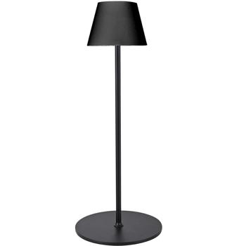 Lampadaire LED moderne à hauteur réglable, avec variateur, noir, 50 /90/130 cm - une lumière d‘ambiance élégante pour le salon, la chambre à coucher & le bureau