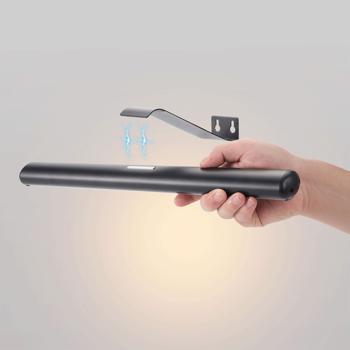 Preview: Applique Murale LED - Éclairage Tableaux & Ambiance - Télécommande & Tactile - Dimmable - 3 Tons Blanc - USB Rechargeable 40cm - 40 LED