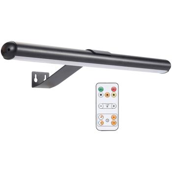 Elegant wall and picture light with remote control & touch switch, USB & battery operation, dimmable: a flexible LED lamp for art & ambience