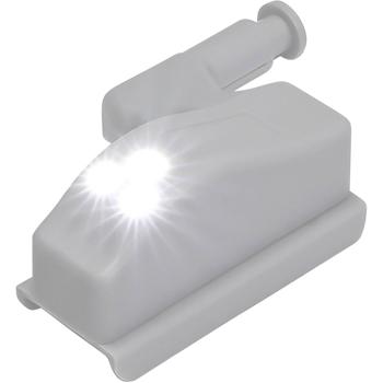 Preview: Illuminazione automatica della cerniera dell‘armadio, 2 pezzi: luce istantanea negli armadi e nei guardaroba della cucina - luce dell‘armadio senza fili, facile da installare