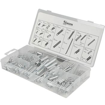 Preview: Extensive 150-piece tension & compression spring range: Versatile springs for repairs & DIY projects, high-quality spring steel