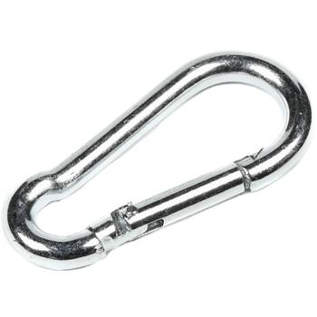 Preview: Mini-Karabinerhaken-Set, 12-tlg., 50 mm: Für Outdoor, Camping, Angeln & Heimwerker, robust & langlebig