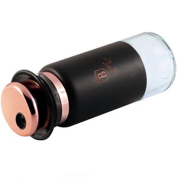 Preview: Elegante set di saliere e pepiere (120 ml ciascuna): elegante dispenser di condimenti per la cucina e la tavola, di alta qualità, facile da riempire e per l‘uso quotidiano o per le occasioni speciali