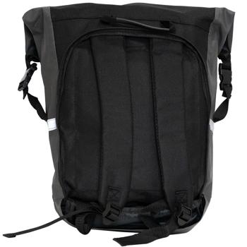 Preview: 2in1 Fahrrad Gepäcktasche mit Rucksackfunktion, 20 l, schwarz