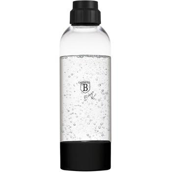Preview: Sparkling water bottle 1L (black): For sparkling enjoyment & optimum carbonation