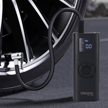 Preview: Ultrakompakter Akku Kompressor 150 psi: 4.000 mAh, LCD: Eine mobile Luftpumpe für Reifen & Bälle