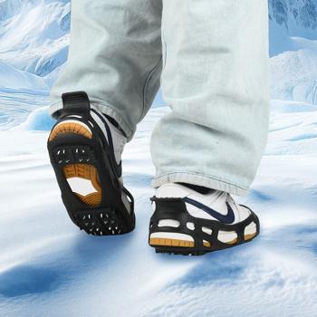Preview: Crampons pour chaussures 40-43 – excellent équilibre sur la neige et la glace, sécurité maximale – robustes et anti-glissades