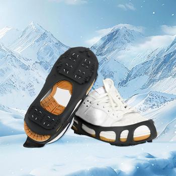 Crampons pour chaussures 40-43 – excellent équilibre sur la neige et la glace, sécurité maximale – robustes et anti-glissades