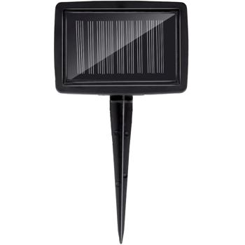 Preview: 2er-Set Dekorative 5er Solar Leuchtkugeln mit Erdspiess: Warmweiss & RGB - LED Gartenlampen, Ideal für Terrasse, Rasen & Blumenbeet