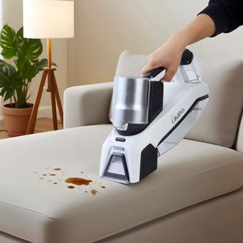 Preview: Kabelloser Profi Waschsauger 60W mit Li-Ion-Akku – Leistungsstarker Fleckenentferner für Polster, Textilien, Teppiche, Autositze – Akku-Reiniger Mobil Effizient Preview: Kabelloser Profi Waschsauger 60W mit Li-Ion-Akku – Leistungsstarker Fleckenentferner für Polster, Textilien, Teppiche, Autositze – Akku-Reiniger Mobil Effizient