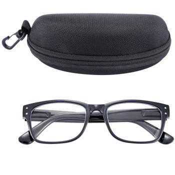 Preview: 2er-Set Bildschirm-Brille Blaulichtfilter +2,0 Dioptrien: Augenschutz für PC, Handy & Gaming, für entspanntes digitales Leben!