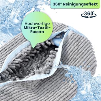 Preview: 2er-Set Schuhwaschbeutel mit Reinigungsfasern: Schont Sneaker & Turnschuhe in der Waschmaschine, Effektive Reinigung & Schutz - strahlend saubere Schuhe Preview: 2er-Set Schuhwaschbeutel mit Reinigungsfasern: Schont Sneaker & Turnschuhe in der Waschmaschine, Effektive Reinigung & Schutz - strahlend saubere Schuhe