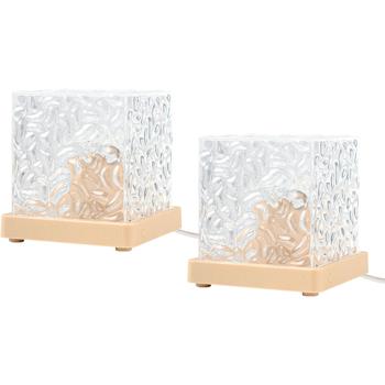 set di 2 lampade a LED Aurora Boreale: 16 colori, telecomando - Un magico proiettore di aurora per un‘atmosfera rilassata e per la camera da letto