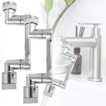2er-Set 1080° Drehbarer Wasserhahn-Aufsatz: Für Bad & Küche – Ein flexibler Armatur-Sprudler – Spart Wasser & bringt Komfort