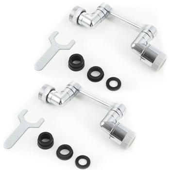 Preview: 2 rallonges de robinet 1080° pour cuisine et salle de bain – embouts multidirectionnels – pour un maximum de confort et des économies d’eau