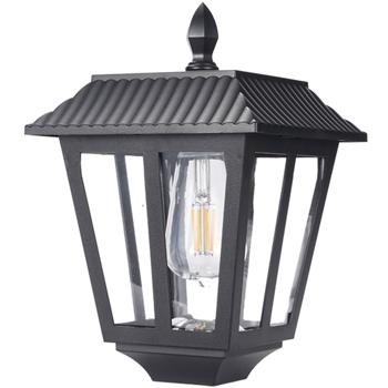 Preview: High-performance solar LED garden lantern with twilight sensor - dimmable & weatherproof IP44. For atmospheric moments in the garden and on the patio
