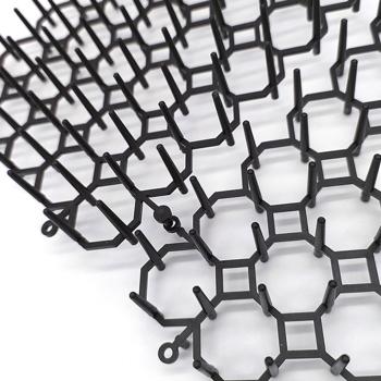 Preview: set of 36 thorn grids with spikes to repel animals: spiked barrier animal repellent against cats, dogs, martens, protects your flower beds and plants