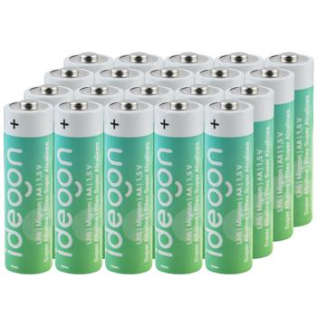 lot de 20 piles super alcalines AA / LR06 (Mignon), 1,5 volt : Une puissance longue durée pour vos appareils - Des piles Mignon 1,5V fiables pour le quotidien