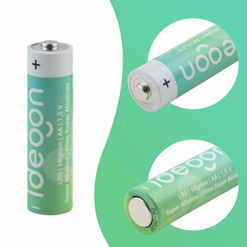 Preview: 100 piles AA – piles Mignon Super Alkaline 1,5 V – longue durée et sans fuite, pratiques pour le quotidien