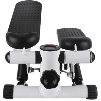 Preview: Mini-stepper Fitness - Élastiques intégrés Bras/Jambes - Compteur Entraînement - Max. 100kg - Compact Maison