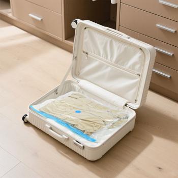 Preview: 3 sacs de rangement sous vide XL, 80 x 120 cm – compression par aspirateur – pour ranger vos vêtements à l’abri de la poussière et sans les froisser