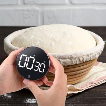 Preview: 2 minuteurs de cuisine numériques à molette – dos aimanté, alarme puissante, compte à rebours et grand écran LCD