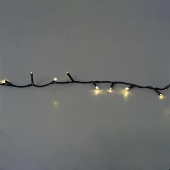 Helle Solar Lichterkette mit 480 warmweissen LEDs & 40 Stunden Leuchtdauer, USB-Aufladung, 13 Funktionen, inkl. Fernbedienung - für Innen & Aussen