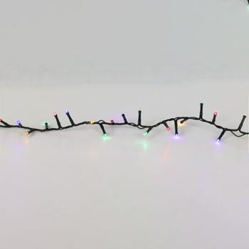 Helle Solar Lichterkette mit 480 mehrfarbigen LEDs & 40 Stunden Leuchtdauer, USB-Aufladung, 13 Funktionen, inkl. Fernbedienung - für Innen & Aussen