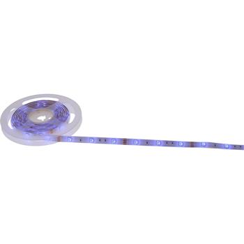 RGB LED Streifen, 150 LEDs mit Fernbedienung und 4 Modi, 5 Meter - dimmbar, spritzwassergeschützt, für stimmungsvolle Beleuchtung und Party