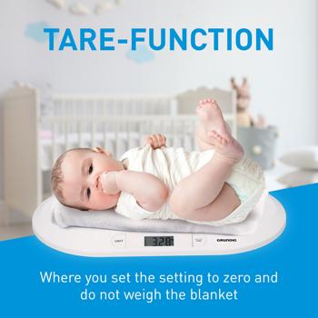 Preview: Digital baby scales up to 20 kg: Precise, convenient & safe - perfect for monitoring the weight of your baby & toddler