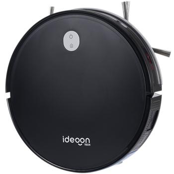 Robot aspirateur-laveur 3-en-1 : 3 kPa de puissance d‘aspiration, nettoyeur de sols automatique avec moteur sans balais et contrôle via application. Nettoie jusqu‘à 120 m², votre assistant ménage pour la maison connectée