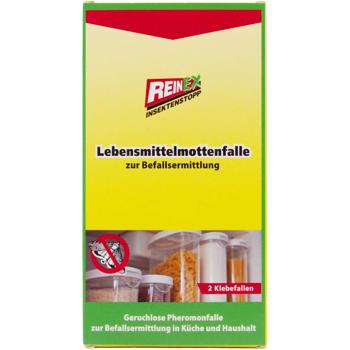 Monitoring food moth trap with 2 sticky traps: Immediate detection & long-lasting effect against pantry pests