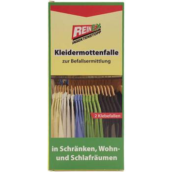Monitoring clothes moth trap with 2 sticky traps: Immediate detection & protection for clothing & textiles