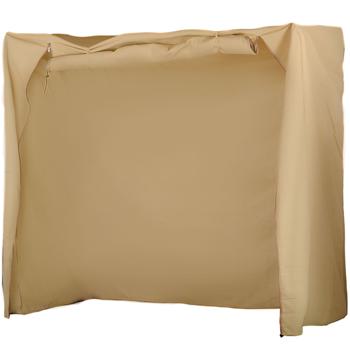 Preview: Housse de protection pour plantes, protection hivernale 200x180x70 cm pour palmiers et grandes plantes, couverture hivernale avec porte zippée pratique, voile 100 g/m²