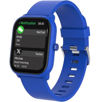 Preview: Smartwatch Enfant Bleue - Téléphonie Bluetooth, Cardiofréquencemètre - Écran IPS 1.75", IP68, 4 Jeux, 130+ Sports, Autonomie 3 Jours Preview: Smartwatch Enfant Bleue - Téléphonie Bluetooth, Cardiofréquencemètre - Écran IPS 1.75
